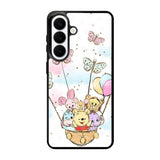 Winnie The Pooh And Butterfly Friends Samsung Galaxy S26 phone case