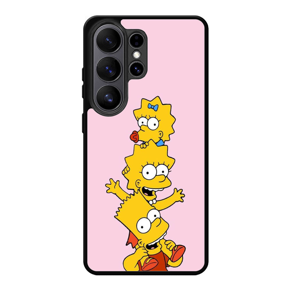 The Simpsons And Family Samsung Galaxy S26 Ultra Case