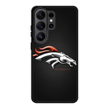 Denver Broncos Grey Background Samsung Galaxy S26 Ultra Case