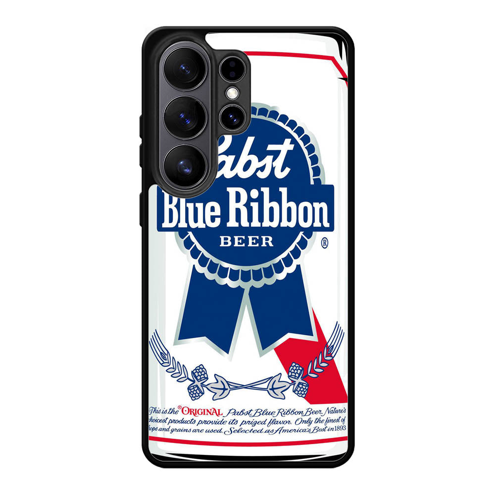Pabst Blue Ribbon Samsung Galaxy S26 Ultra phone case
