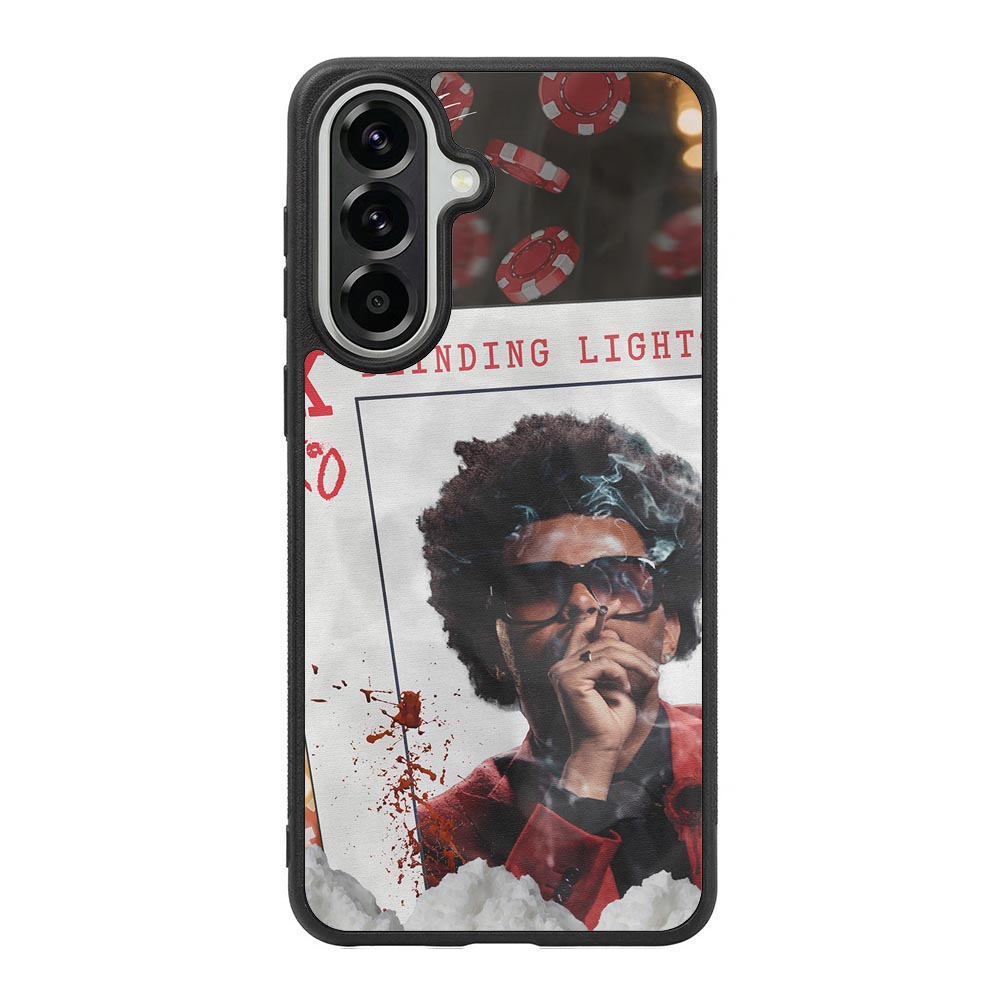 King Card Blinding Lights The Weeknd Samsung Galaxy A57 Case