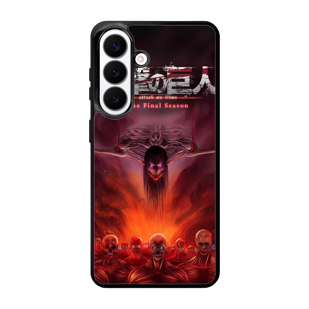 The Final Season Attack On Titan Samsung Galaxy S26 phone case