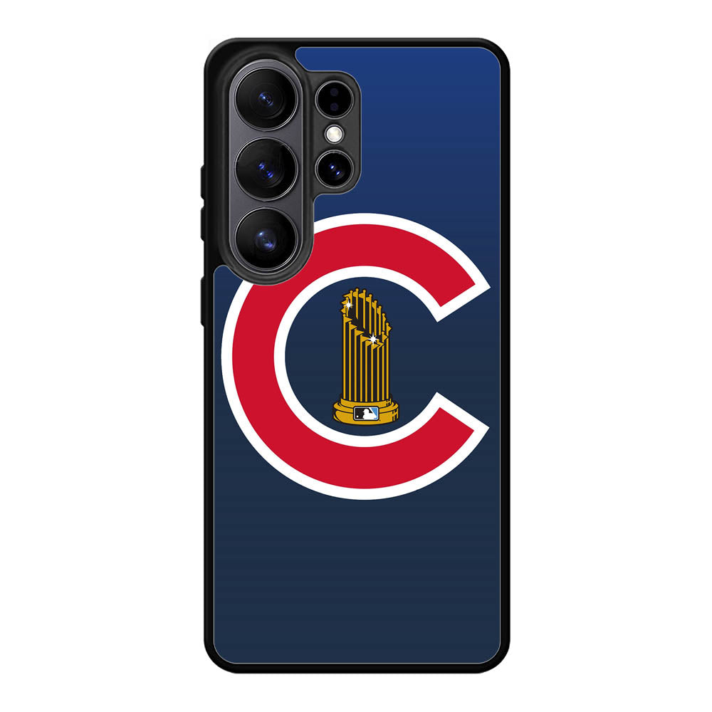 Chicago Cubs Samsung Galaxy S26 Ultra phone case with DC0332 design