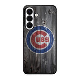 Chicago Cubs Wood Logo Samsung Galaxy S26 Plus phone case