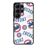 Chicago Cubs Baseball Doodle Samsung Galaxy S26 Ultra phone case