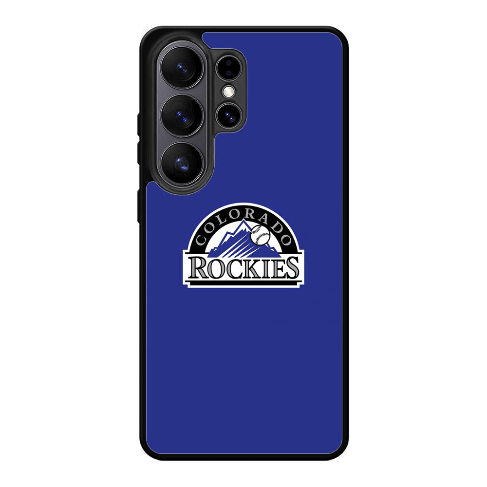 Colorado Rockies Logo Samsung Galaxy S26 Ultra phone case
