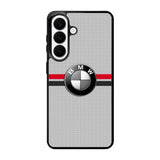 BMW Racing Red Black Logo Samsung Galaxy S26 Plus phone case with DC0218 design