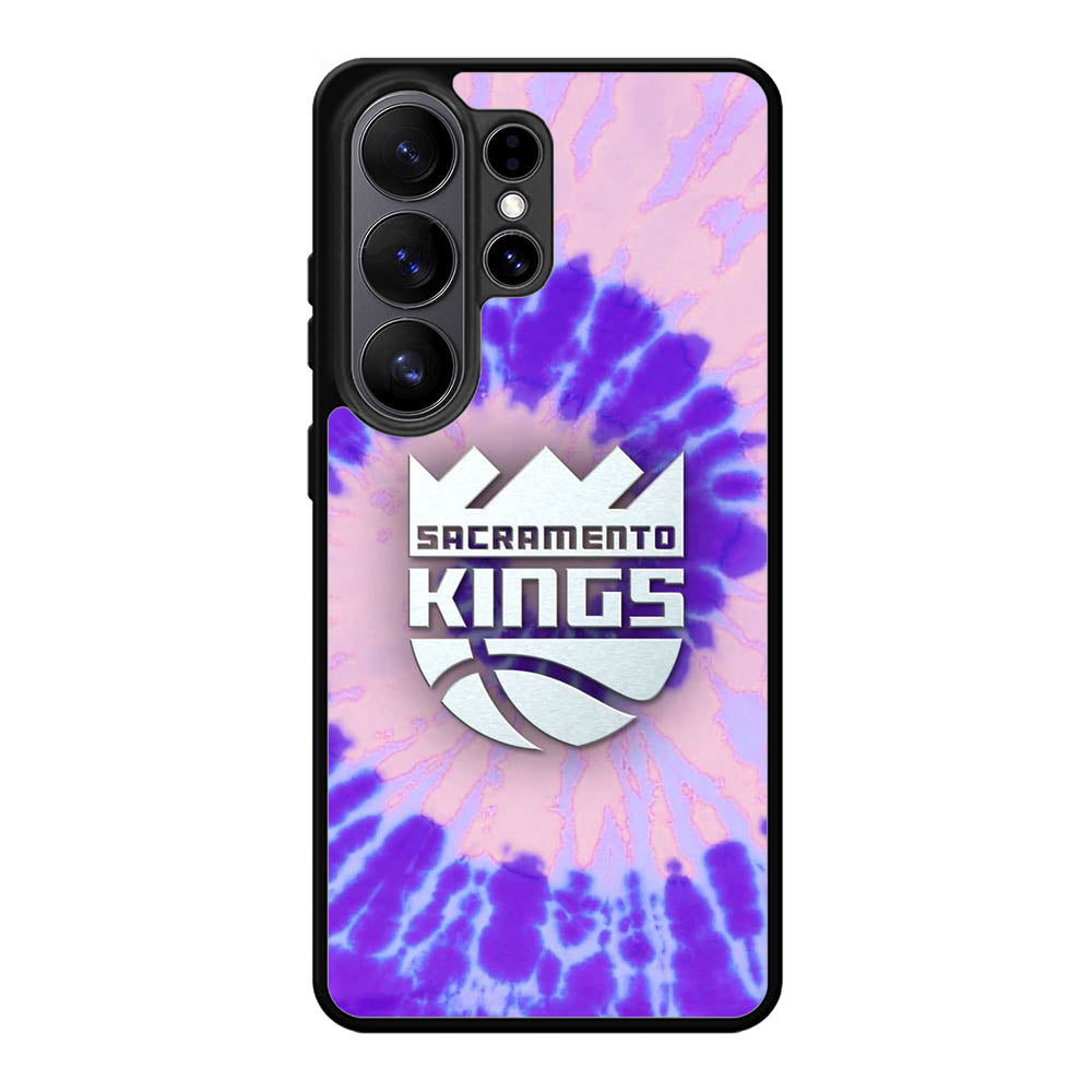 Sacramento Kings Tie Dye Style Logo Samsung Galaxy S26 Ultra phone case
