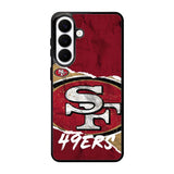 San Francisco 49Ers Torn Paper Style Logo Samsung Galaxy S26 Plus phone case with DC1617 design