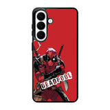 Deadpool X Spiderman Chibi Samsung Galaxy S26 phone case with DC0457 design