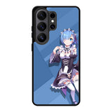 Rem Re Zero Anime Samsung Galaxy S26 Ultra phone case with DC1571 design