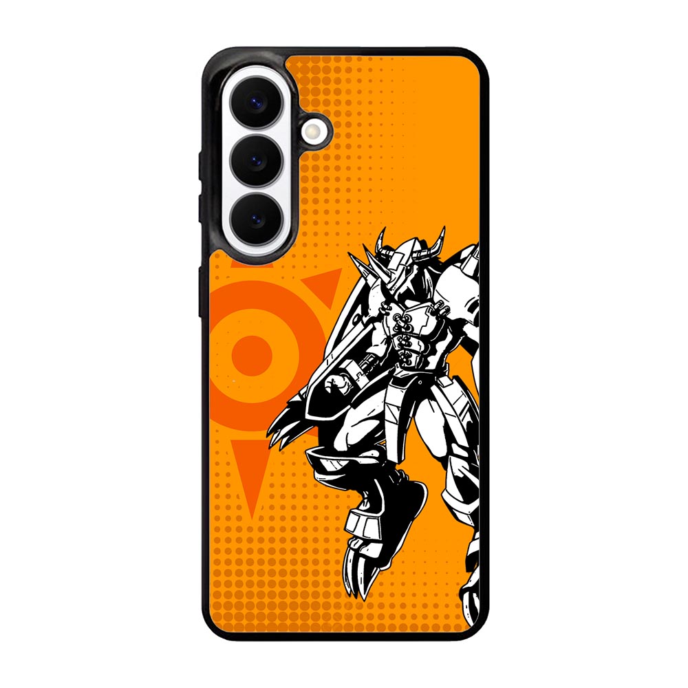 Digimon Wargreymon Samsung Galaxy S26 phone case with DC0516 design