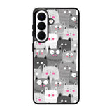 Cat Pattern Samsung Galaxy S26 Case DC0298