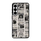 Harry Potter Daily Prophet Samsung Galaxy S26 phone case with DC0807 design