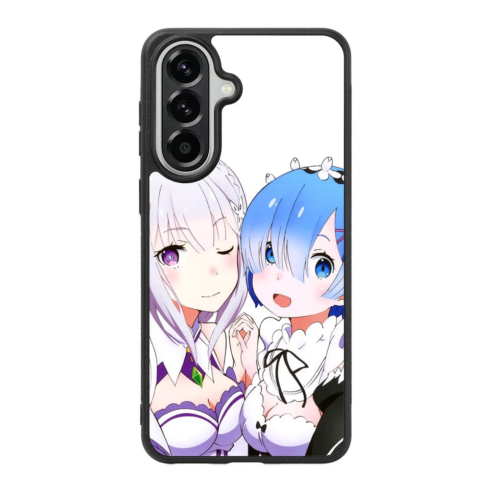 Emilia Rem Re Zero Anime Samsung Galaxy A57 Case DC0603