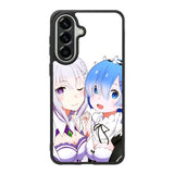 Emilia Rem Re Zero Anime Samsung Galaxy A57 Case DC0603