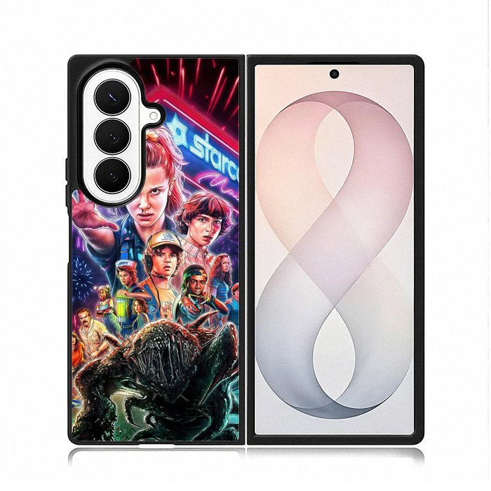 Stranger Things 3rd Samsung Galaxy Z Fold 8 Ultra Case