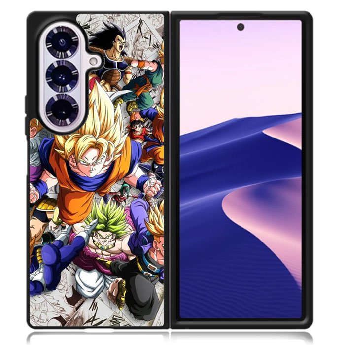 Dragon Ball Z Samsung Galaxy Z Fold 7 Case DC0574