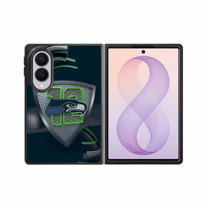 Seattle Seahawks 12 Samsung Galaxy Z Fold 8 Case DC1646