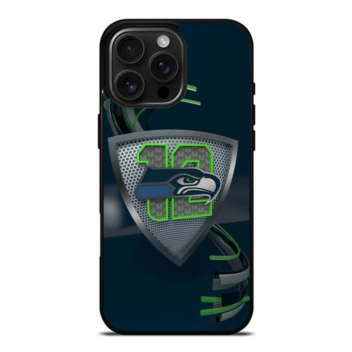 Seattle Seahawks 12 iPhone 16 Pro Max Case DC1646