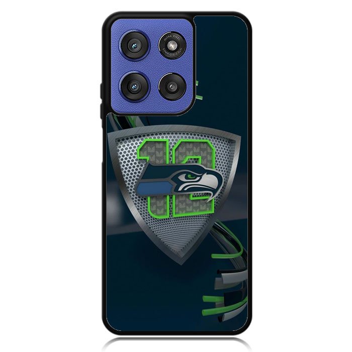 Seattle Seahawks 12 Motorola Moto G Stylus 5G 2025 DC1646