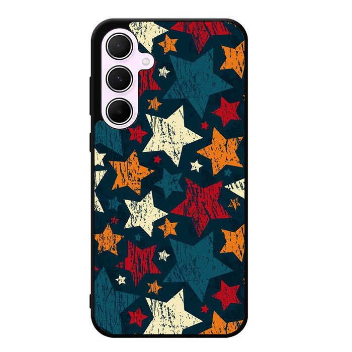 Star Pattren Case Samsung Galaxy A15 5G Case DC1733