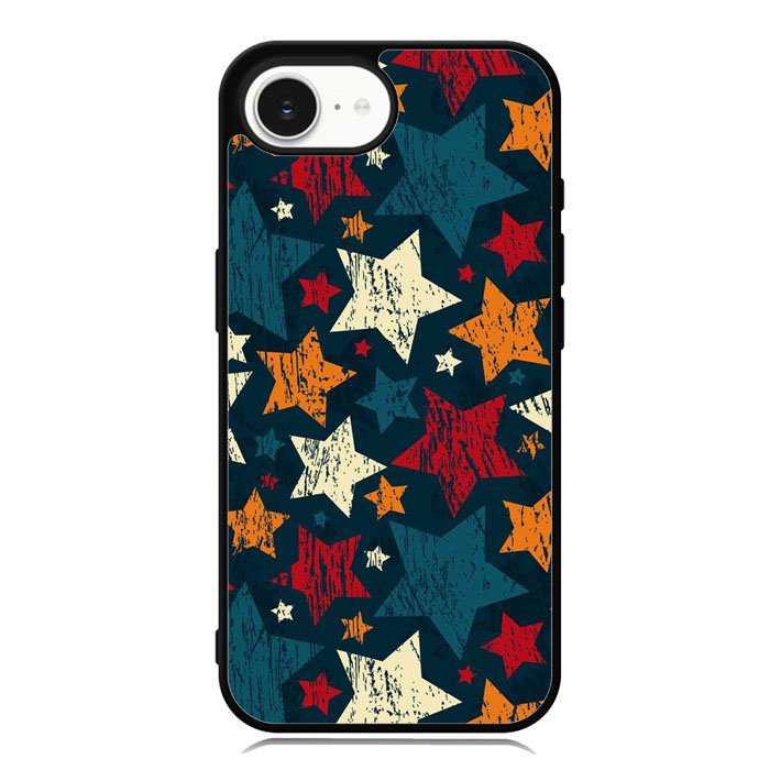 Star Pattren Case iPhone 16e Case DC1733