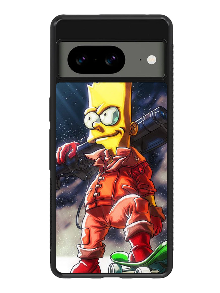 The Simpsons 3rd Google Pixel 8 Case