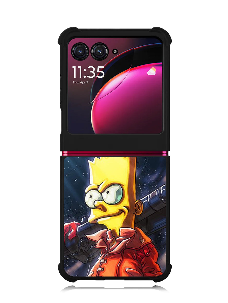 The Simpsons 3rd Motorola Moto Razr Plus 2023 , Moto Razr+ 2023 Case