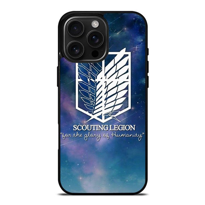 Attack On Titan Scounting iPhone 16 Pro Case DC0115