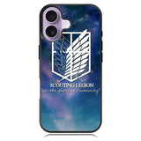 Attack On Titan Scounting iPhone 16 Case DC0115