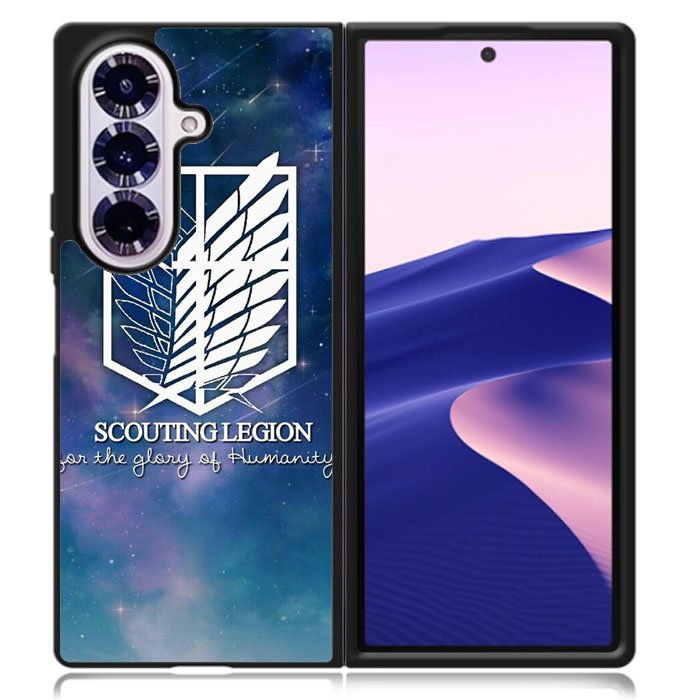 Attack On Titan Scounting Samsung Galaxy Z Fold 7 Case DC0115