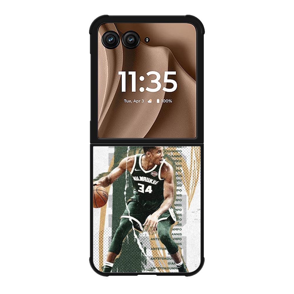 Giannis Antetokounmpo Motorola Moto RAZR Plus 2025 Case