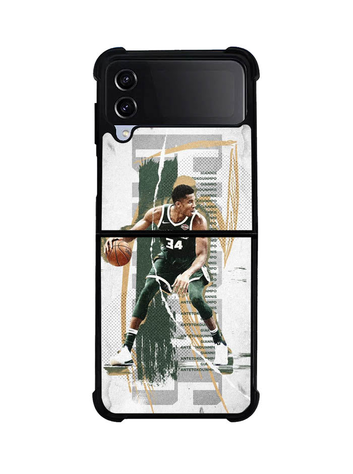 Giannis Antetokounmpo Samsung Galaxy Z Flip 4 5G 2022 Case