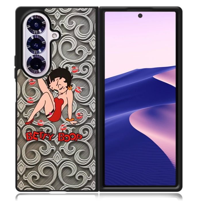 Betty Boop Kiss Samsung Galaxy Z Fold 7 Case DC0177