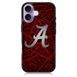 A Alabama Football Roll Tide iPhone 16 Case DC0007