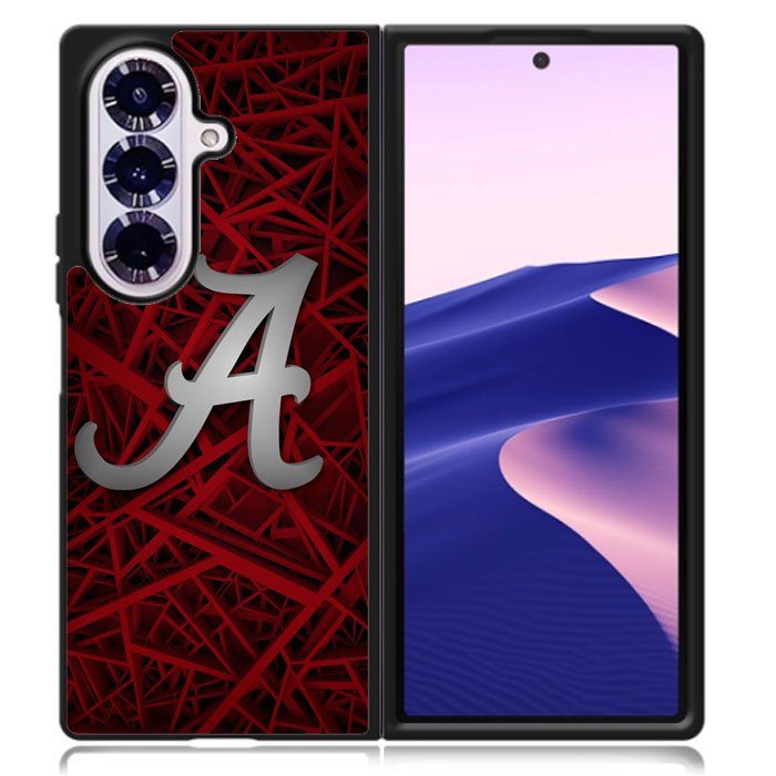 A Alabama Football Roll Tide Samsung Galaxy Z Fold 7 Case DC0007