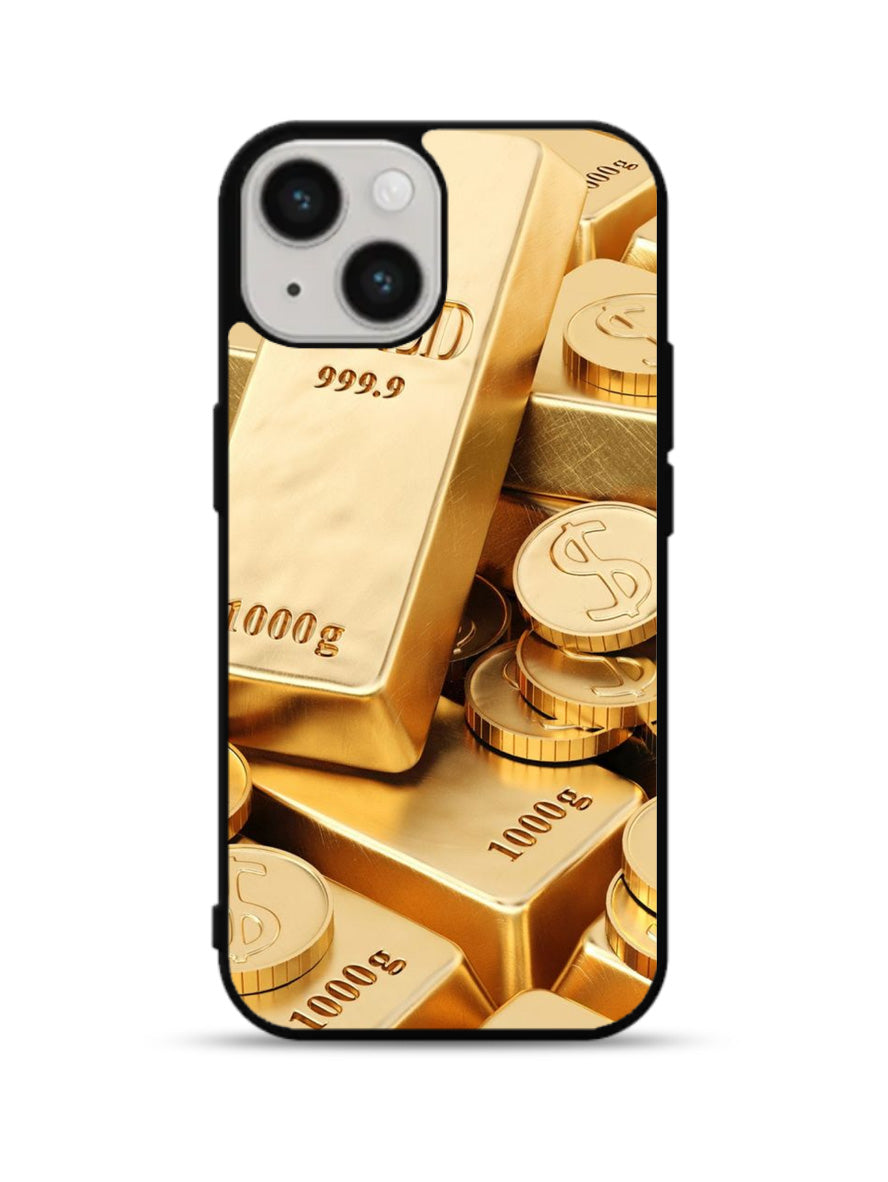 Fine Gold iPhone 15 Plus Case