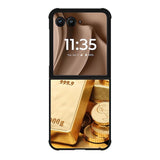 Fine Gold Motorola Moto RAZR Plus 2025 Case