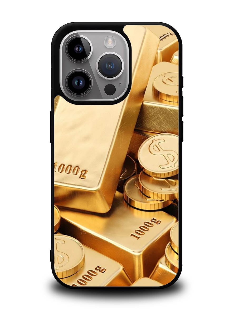 Fine Gold iPhone 15 Pro Case