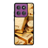 Fine Gold Motorola Moto Edge 60 Pro Case