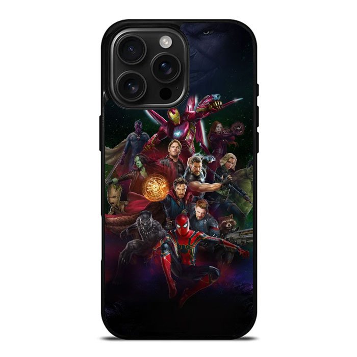 Avengers And Game iPhone 16 Pro Case DC0123