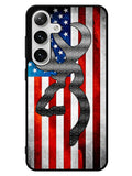 Camo American Flag 2nd Samsung Galaxy S25 5G Case