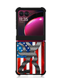 Camo American Flag 2nd Motorola Moto Razr Plus 2023 , Moto Razr+ 2023 Case