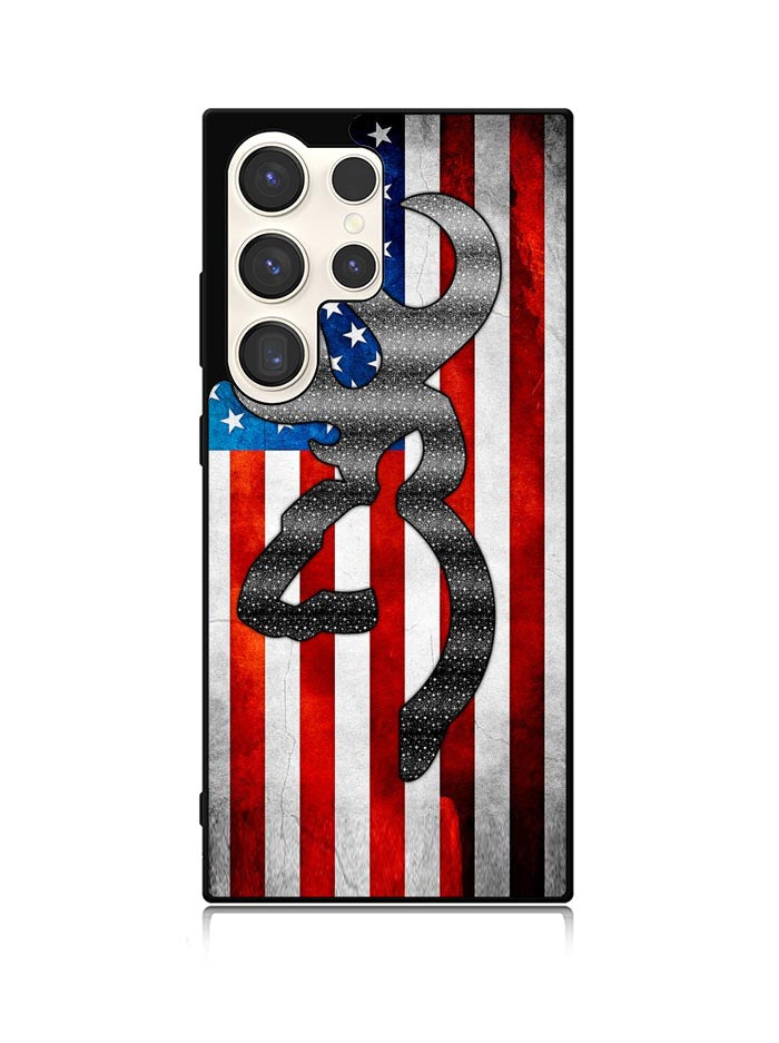 Camo American Flag 2nd Samsung Galaxy S25 Ultra 5G Case