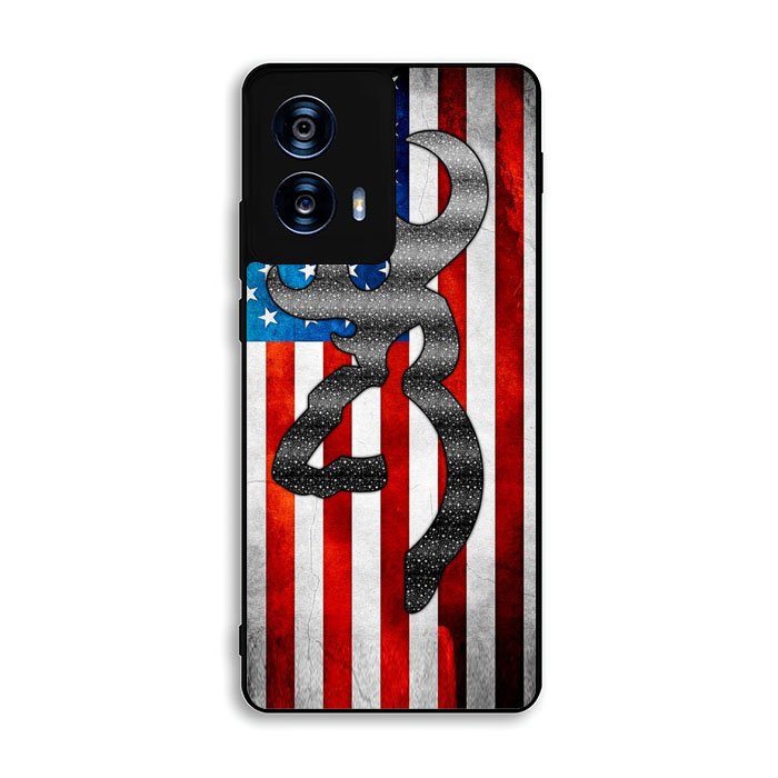 Camo American Flag 2nd Motorola Moto G Power 5G 2024 Case DC1246