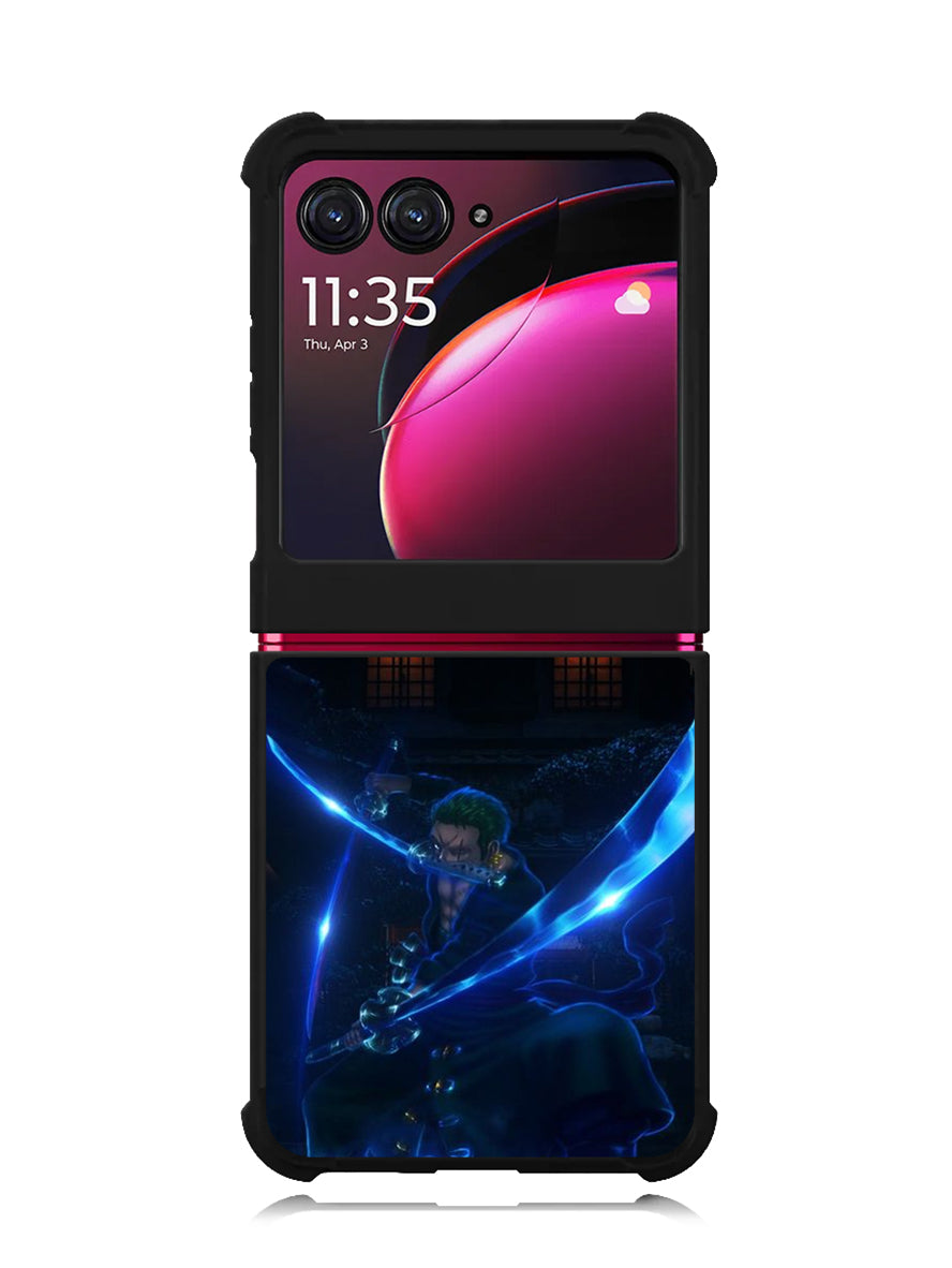 Zoro One Piece Motorola Moto Razr Plus 2023 , Moto Razr+ 2023 Case