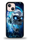 Skull Blue iPhone 13 Case