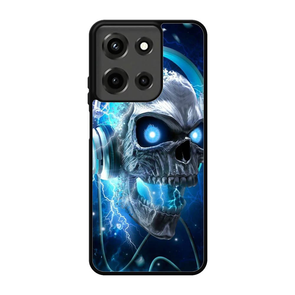Skull Blue Motorola Moto G 5G 2025 Case DC3912