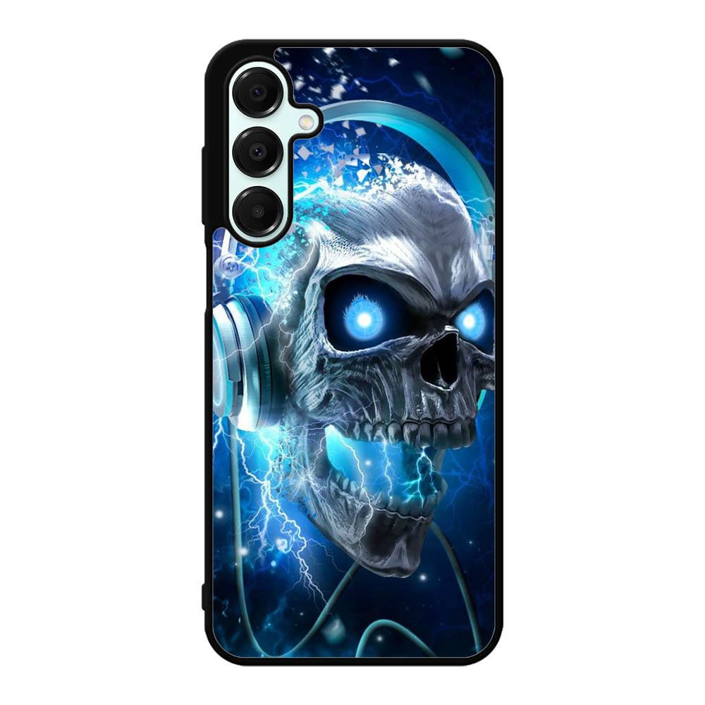 Skull Blue Samsung Galaxy A16 Case DC8060
